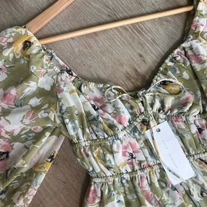 Lush Green Dress. New with Tags!